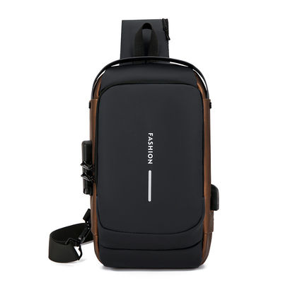 Acceptabile OEM/ODM PU uomo Vintage pelle Crossbody sacchetto per cellulare
