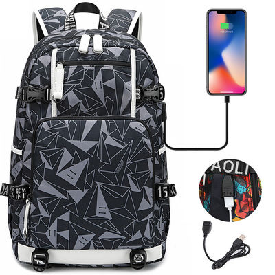 Taschino personalizzato per ragazze e ragazzi di moda ricarica USB