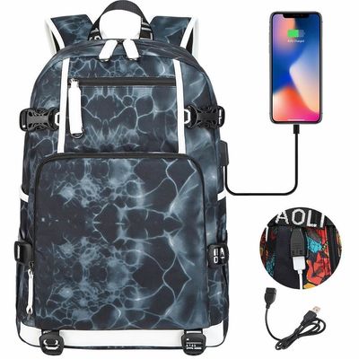 Taschino personalizzato per ragazze e ragazzi di moda ricarica USB