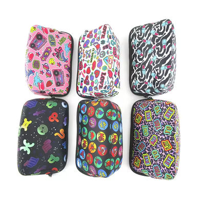 Logo personalizzato Neoprene Sublimazione Borsa Cosmetica Borse di trucco per borse da mano per donne