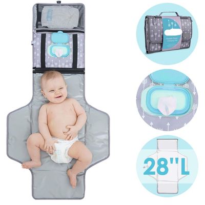 Borsa per pannolini per bambini di colore personalizzato Borse per pannolini di moda Nappy Bag bag bag con modello solido