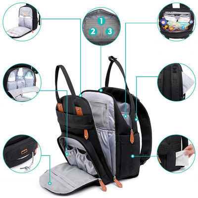 Oxford Nuova Moda Bambino pannolino zaino Eco Friendly Multifunzione Custom pannolino sacchetto