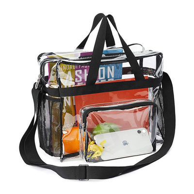 Materiale principale PVC Borsa da spiaggia olografica Borsa da bagno per donne Borse da mano di lusso
