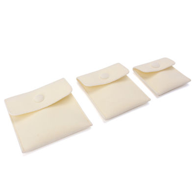 OEM/ODM Acceptabile Borse per gioielli in microfibra Borse per orecchini con logo personalizzato per gli arrivati