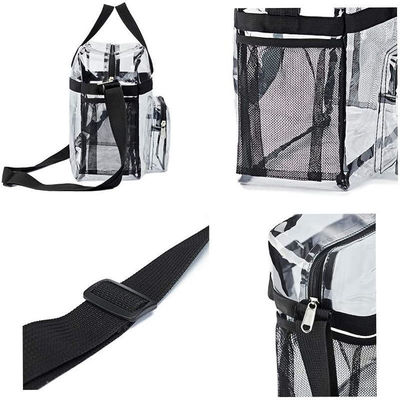 Materiale principale PVC Borsa da spiaggia olografica Borsa da bagno per donne Borse da mano di lusso