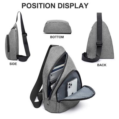 Stile Borsa Tote su misura Borsa sportiva in nylon unisex Borsa idraulica Fanny Pack Borsa per messaggeri