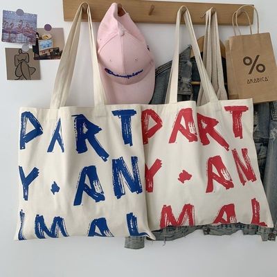 Nuovo stile di moda femminile una spalla semplice OEM stampa borsa da shopping per donne