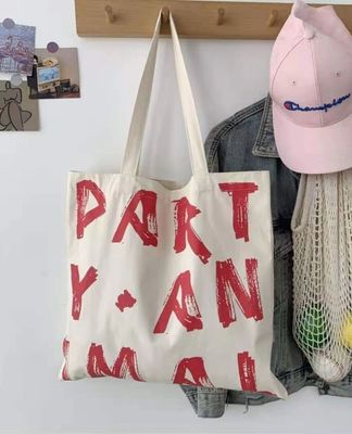 Nuovo stile di moda femminile una spalla semplice OEM stampa borsa da shopping per donne