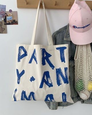 Nuovo stile di moda femminile una spalla semplice OEM stampa borsa da shopping per donne