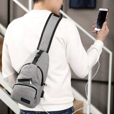 OEM ODM Accettabile Fanshion Corsa sportiva Tassa da vita per uomini Borsa portatile per la spalla del petto