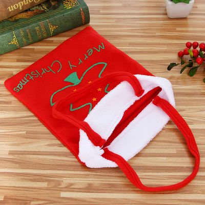 Nuovi stili di moda Red Velvet Backpacks natalizi per bambini per imballaggio
