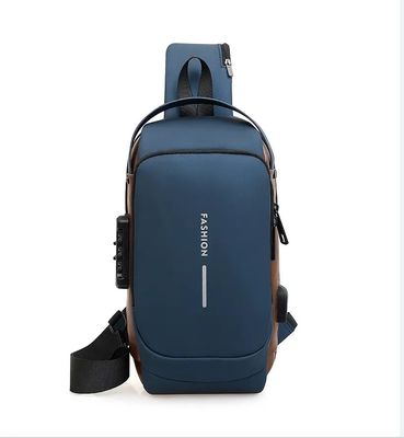 2023 Ultima moda Borsa da uomo Crossbody con design impermeabile e logo personalizzato