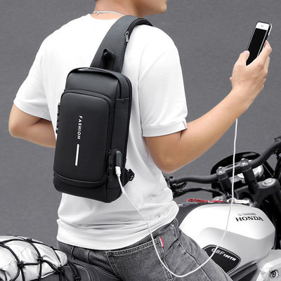 2023 Ultima moda Borsa da uomo Crossbody con design impermeabile e logo personalizzato