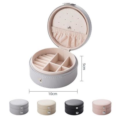 Gioielleria Cassa Velvet Viaggio Gioielleria Box Organizzatore Con colore personalizzato per il beneficio