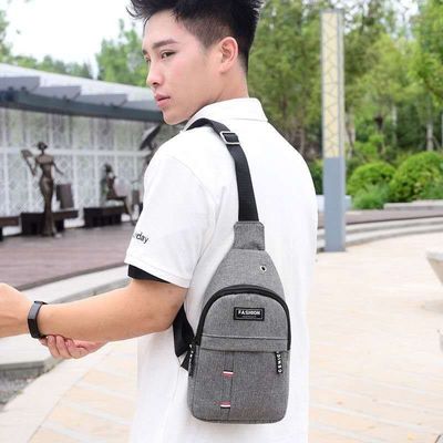 Gioventù Borsa Unisex Piccolo Zaino per Sport Tendenza Colore Solido Borsa Messaggero a Spalla Singola