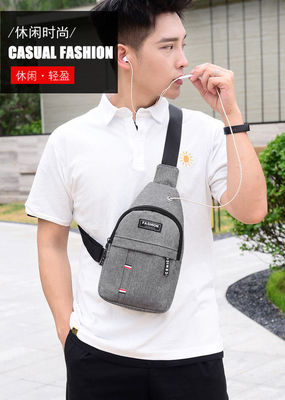 Gioventù Borsa Unisex Piccolo Zaino per Sport Tendenza Colore Solido Borsa Messaggero a Spalla Singola
