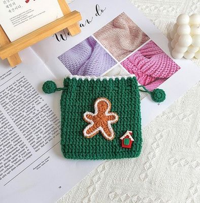 Borsa da tasca a cravatta fatta a mano Borsa da tasca a crochet fatta a mano Borsa da tasca a crochet fatta a mano Borsa da tasca a crochet fatta a mano Borsa da borsa a crochet fatta a mano Borsa da tasca a crochet fatta a mano Borsa da tasca fatta a mano Borsa da cambio di Natale Borsa da moneta Borsa da moneta Regali di Natale