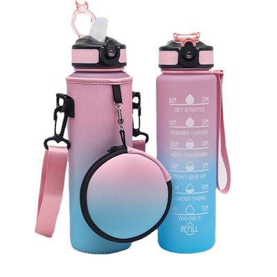 Dispositivo per il raffreddamento di bottiglie d'acqua in neoprene con cintura e borsa regolabili