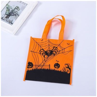 Decorazioni di Halloween Requisiti Bambino Portabile Pumpkin Stoff Candy Bag per Kids Party