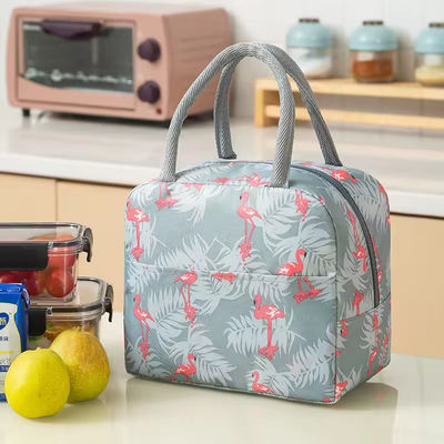 Acceptabile OEM/ODM Acqua resistente al foglio di alluminio Isolato Cooler Bag per Takeaway Bento Box
