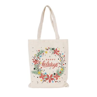 Stampe di lettere semplici di grande capacità Borsa da tela per donne Borse a mano casual Borse da viaggio Borsa da shopping