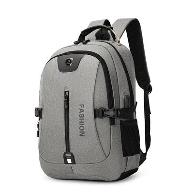 Materiale principale Oxford Custom Logo Zaino scolastico USB per sport casuali e laptop