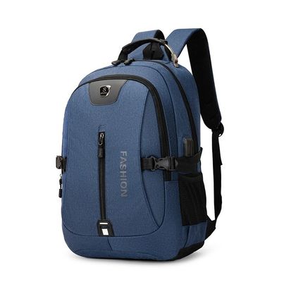 Materiale principale Oxford Custom Logo Zaino scolastico USB per sport casuali e laptop