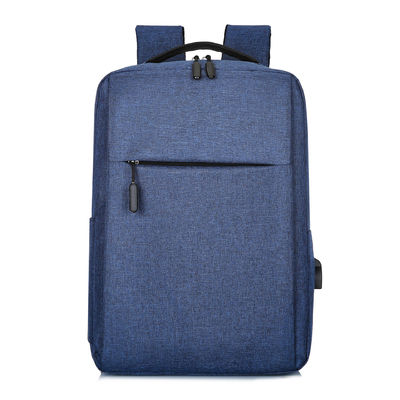 Black Custom Logo Unisex Ergonomica Anti Furto Smart Nylon Laptop Zaini con USB