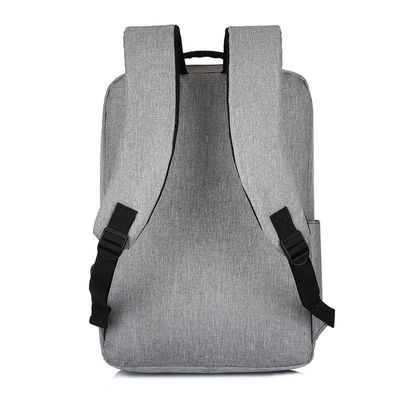 Black Custom Logo Unisex Ergonomica Anti Furto Smart Nylon Laptop Zaini con USB