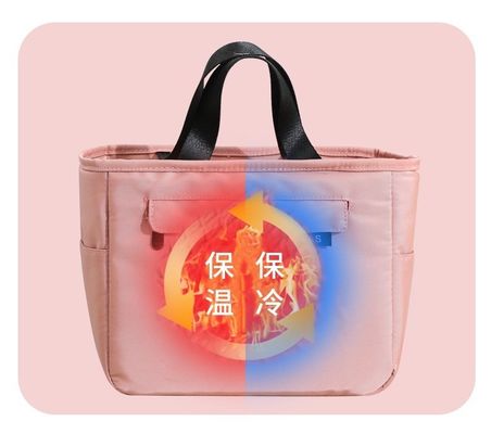 Borsa Bento di nylon di alta classe con alluminio impermeabile