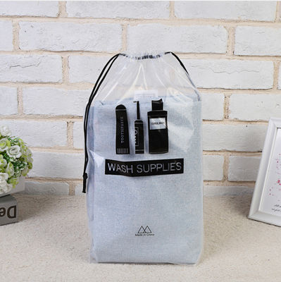 Logo personalizzato Stampato Disegno String Bag per trucco e confezionamento regalo più recente alla moda