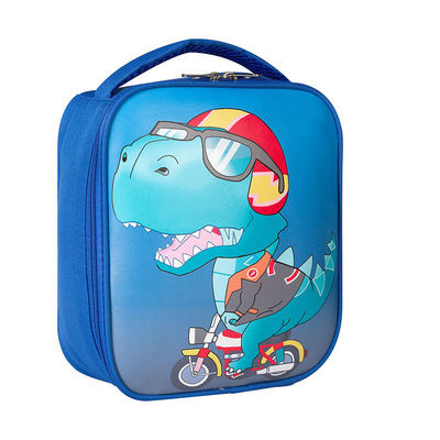 Cartone animato a colori personalizzato Dinosauro Spazio Isolato Bambini Lunch Box Sacchetto con Isolamento