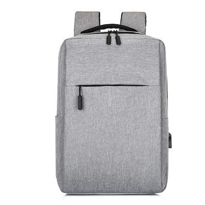 Logo personalizzato Stile di moda Viaggi Borsa scolastica e universitaria Borsa portatile USB intelligente per computer