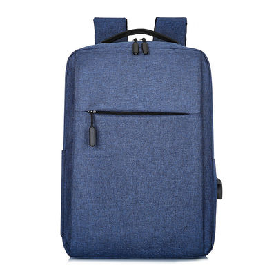 Logo personalizzato Stile di moda Viaggi Borsa scolastica e universitaria Borsa portatile USB intelligente per computer