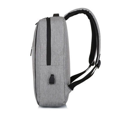 Logo personalizzato Stile di moda Viaggi Borsa scolastica e universitaria Borsa portatile USB intelligente per computer