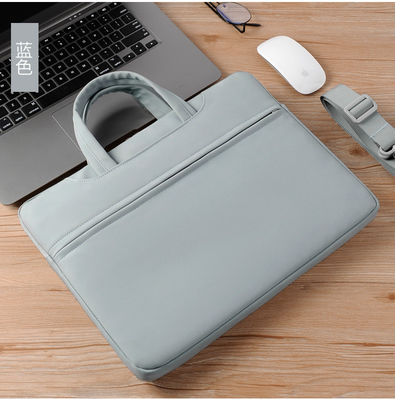 Canvas Borsa portatile per computer Colorato personalizzato Cassa portatile impermeabile Borse da lavoro