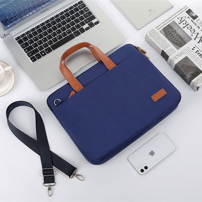 Canvas Borsa portatile per computer Colorato personalizzato Cassa portatile impermeabile Borse da lavoro