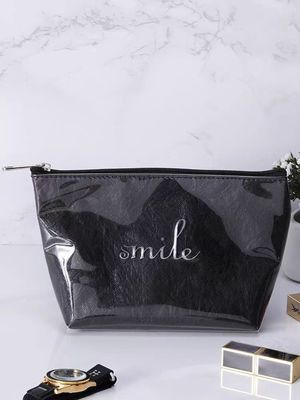 Borsa cosmetica impermeabile per i viaggi con modello solido e opzioni di colore personalizzate