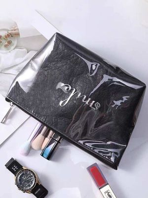 Borsa cosmetica impermeabile per i viaggi con modello solido e opzioni di colore personalizzate