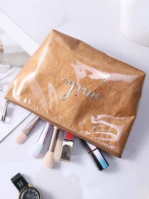 Borsa cosmetica impermeabile per i viaggi con modello solido e opzioni di colore personalizzate