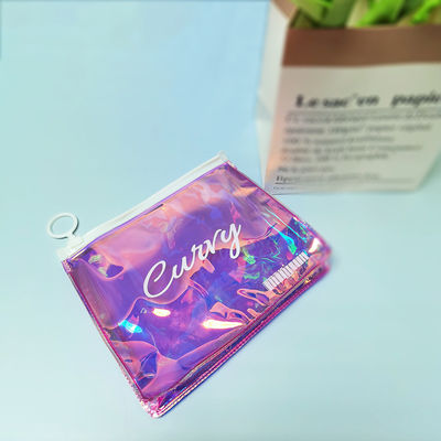 Busta di cerniera in PVC TPU per donne per trucco