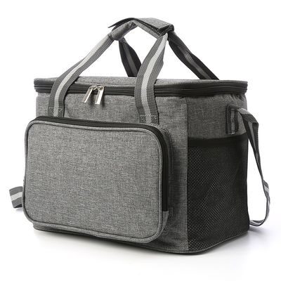 Conservazione alimentare Rivestimento impermeabile Isolato Preparazione pasto femminile Bento Sacchetto da pranzo Tote con logo personalizzato