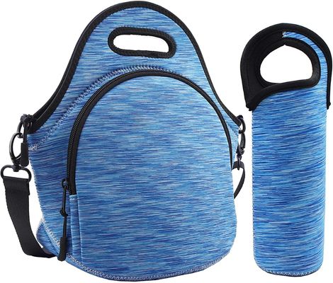 12.6x6.3x12.6 pollici scatola da pranzo termica isolante sacchetto per studenti scolastici neoprene