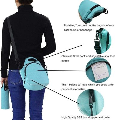 12.6x6.3x12.6 pollici scatola da pranzo termica isolante sacchetto per studenti scolastici neoprene