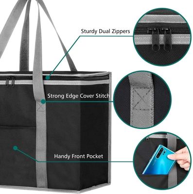 Food Custom Logo Reutilizzabile Tote Bag Isolato Cooler Baby Milk Bag per la spesa alimentare