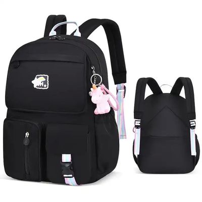 Bella borsa da schiena di tela personalizzata per le ragazze di ritorno a scuola di moda
