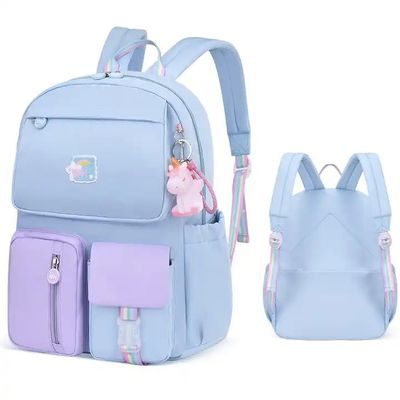 Bella borsa da schiena di tela personalizzata per le ragazze di ritorno a scuola di moda