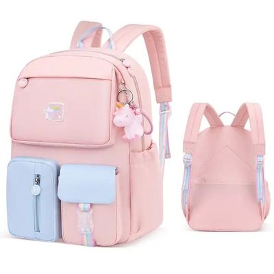 Bella borsa da schiena di tela personalizzata per le ragazze di ritorno a scuola di moda