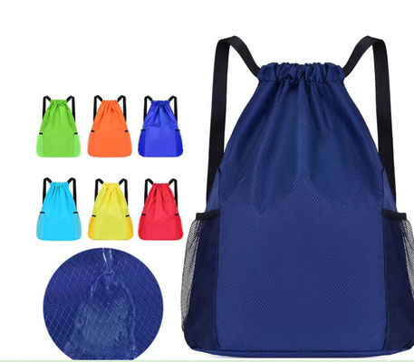 Logo personalizzato Acceptato Borsa scolastica Zaino a corda per palestra Viaggi Beach Nuoto