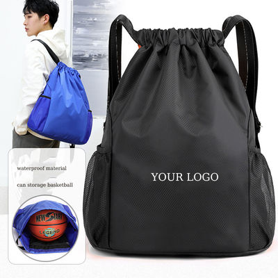 Logo personalizzato Acceptato Borsa scolastica Zaino a corda per palestra Viaggi Beach Nuoto